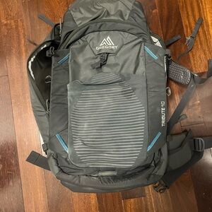 Gregory Tribute 40 Gray and Blue Backpack